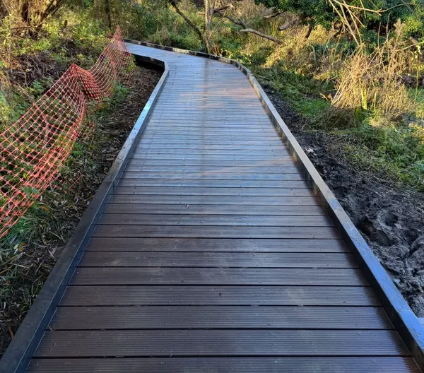 Manor Road Community Woodland Boardwalk Bath & North East Somerset - photograph 2