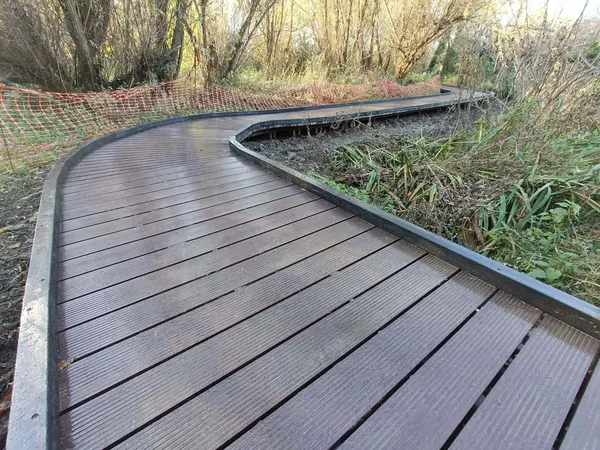 Manor Road Community Woodland Boardwalk - Bath & North East Somerset - Monkey Business Design
